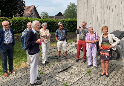 Aufmerksame Gruppe... wie schon vor 55 Jahren