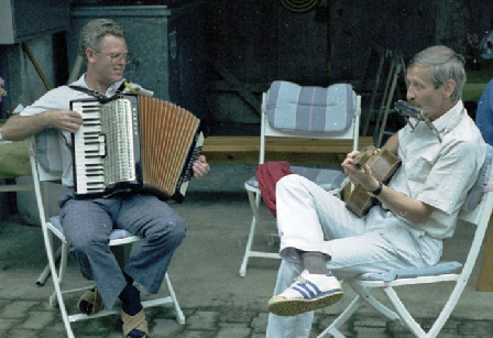 Empfang mit Musik von Bruno & Mandy