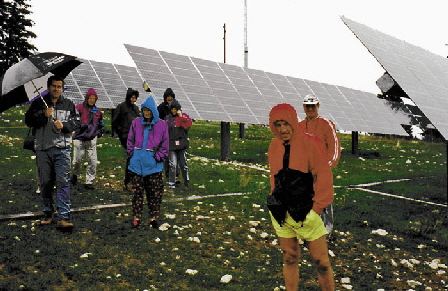 ... sind die Solar-Panel & die Gruppe aktiv.