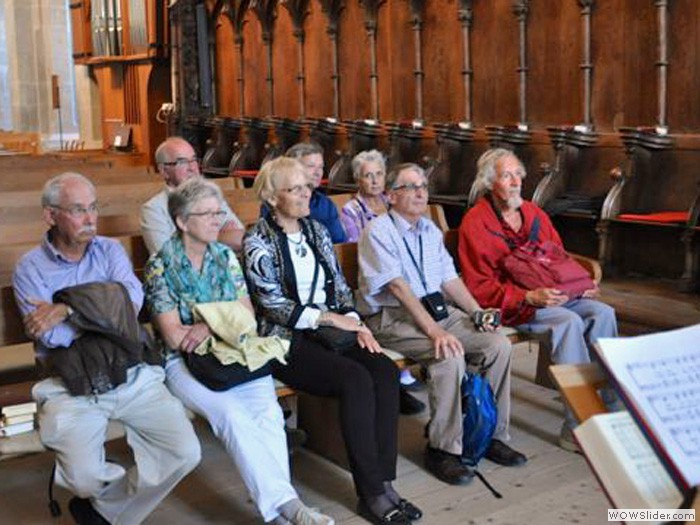 Lauschen im Chor