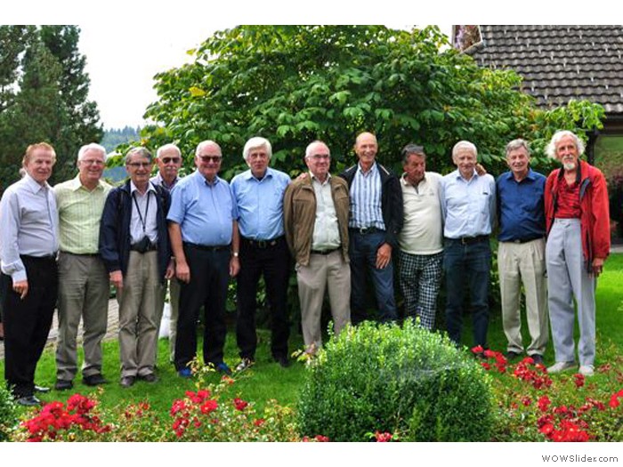 Nach dem Mittagessen die Gruppenaufnahme nur mit den Jungs.