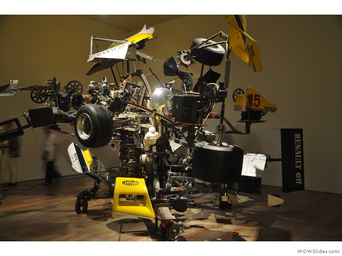 Tinguely liebte Rennwagen, in der 4. Dimension!