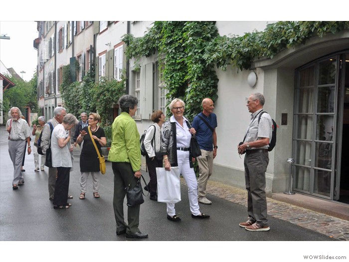 ...zum Teufelhof, wo wir himmlische Speisen geniessen.